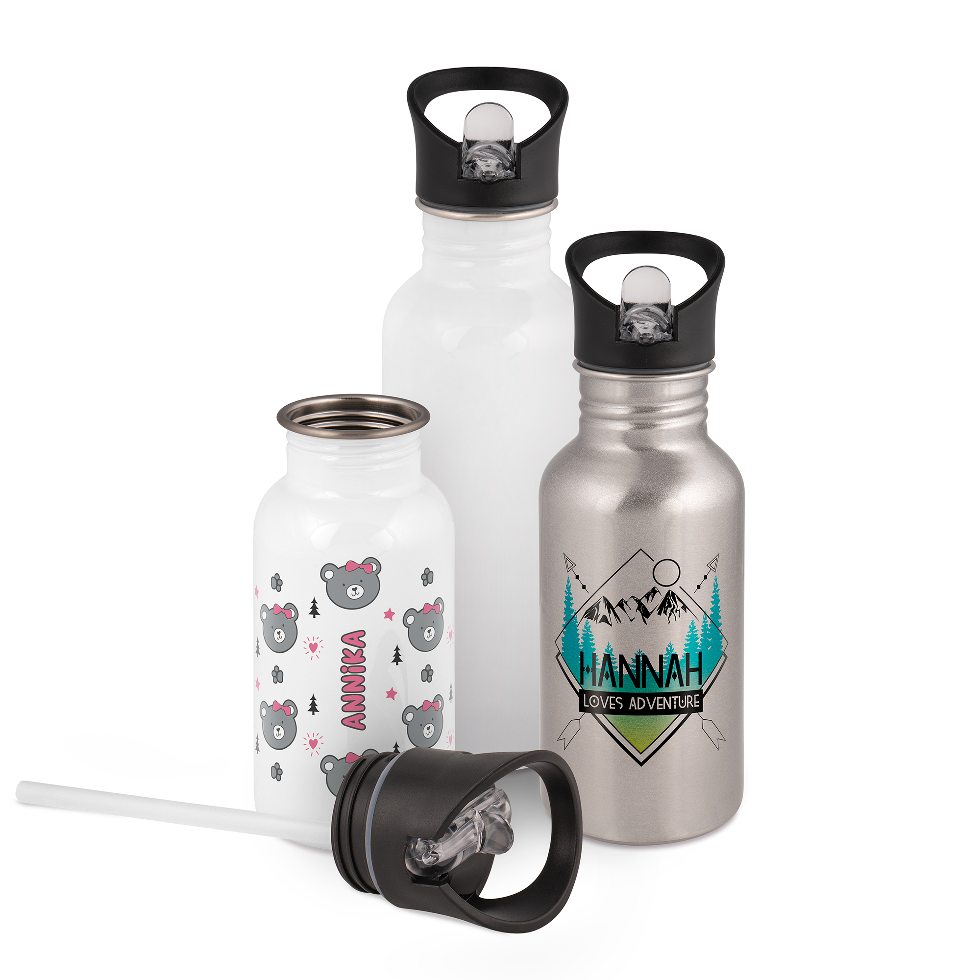 Παγούρι θερμός 750 ml, stainless steel με Όνομα - Image 3