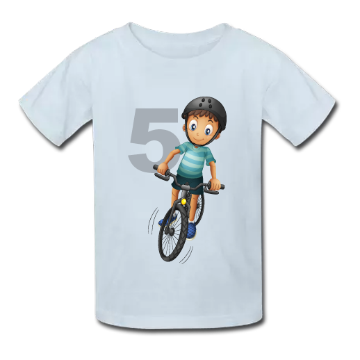 Προσωποποιημένο Παιδικό Μακό για Αγόρι με Ποδήλατο