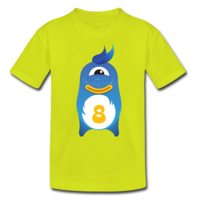 Προσωποποιημένο Παιδικό Μακό με Μπλε Τερατάκι