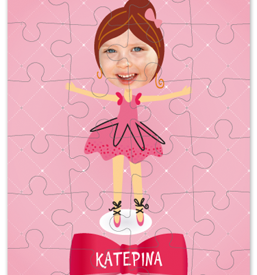 Poz Παζλ Μπαλαρίνα με Φωτογραφία