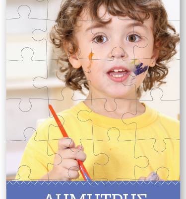 Προσωποποιημένο Πάζλ με Φωτογραφία και Όνομα Παιδιού