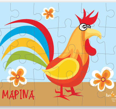 Παζλ Κόκορας