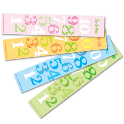 Σελιδοδείκτες για Βιβλία με Αριθμούς