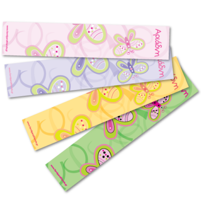 Σελιδοδείκτες Ροζ με Πεταλούδες