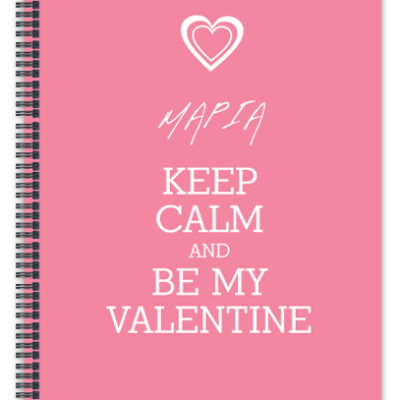 Τετράδιο Keep Calm για τον Άγιο Βαλεντίνο