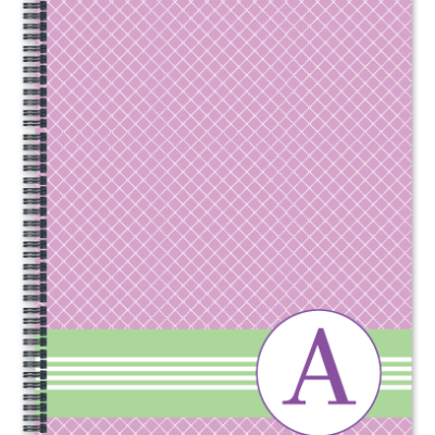 Τετράδιο Α4 με όνομα για Δημοτικό Σημειώσεων Α4 με Μονόγραμμα