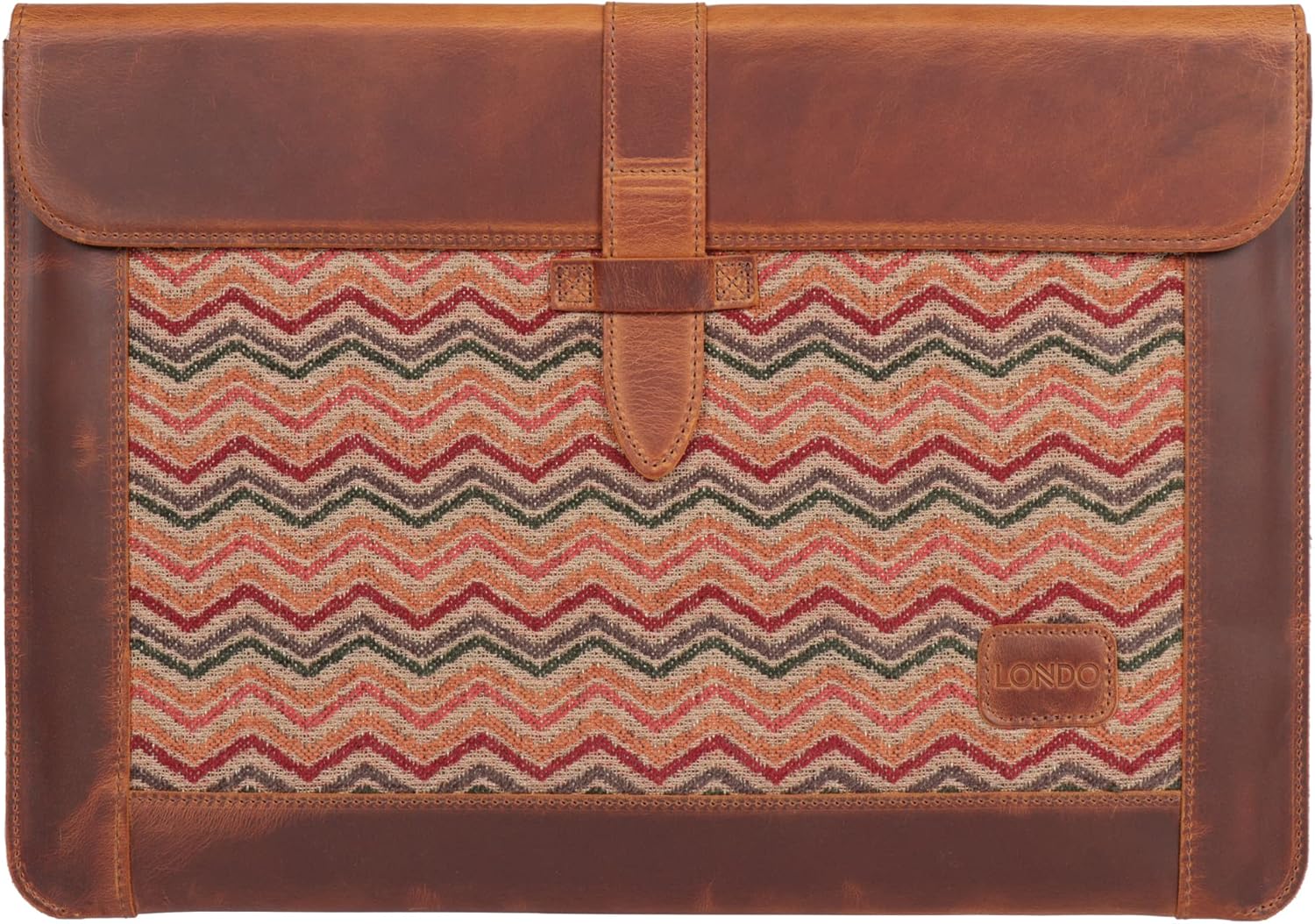 Δερμάτινη θήκη για Laptop με Χάραξη Αρχικά - Image 2