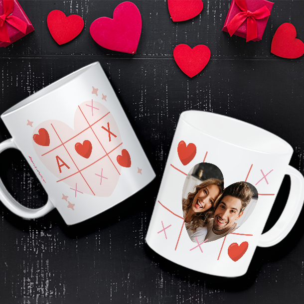 Κούπα LOVE MORE με Ονόματα, Μήνυμα - Image 3