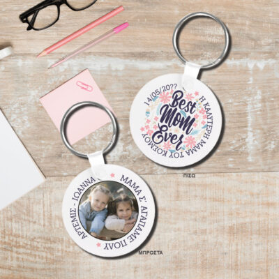 Φτιάξτε Μπρελόκ δύο όψεων με Φωτογραφία Μήνυμα, Ονόματα