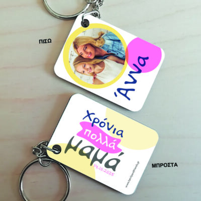 Φτιάξε το δικό σου ξύλινο Μπρελόκ με Φωτογραφία, για τη Μαμά